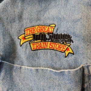The Great Train Store Shirt Employee Uniforms Lot of 2